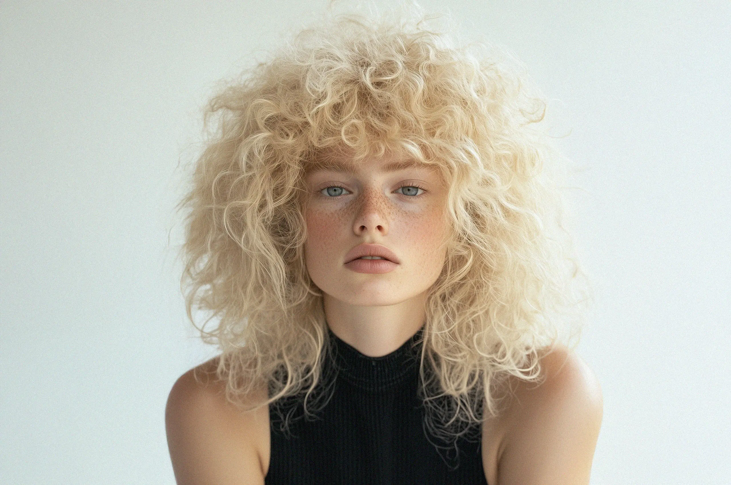 Cannes Image by notthoff La Biosthetique Friseur C Blonde Frau vorne Locken Blond